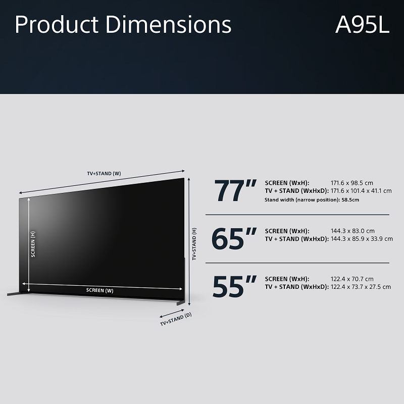 Sony Bravia QD-OLED XR-77A95L Google TV